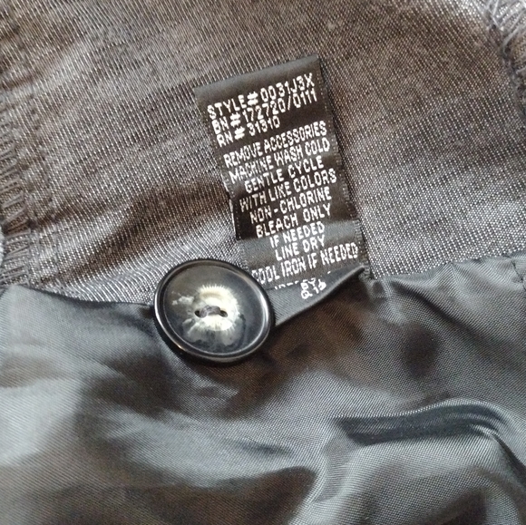 Dress Jacket With Belt Size Medium - Picture 7 of 8